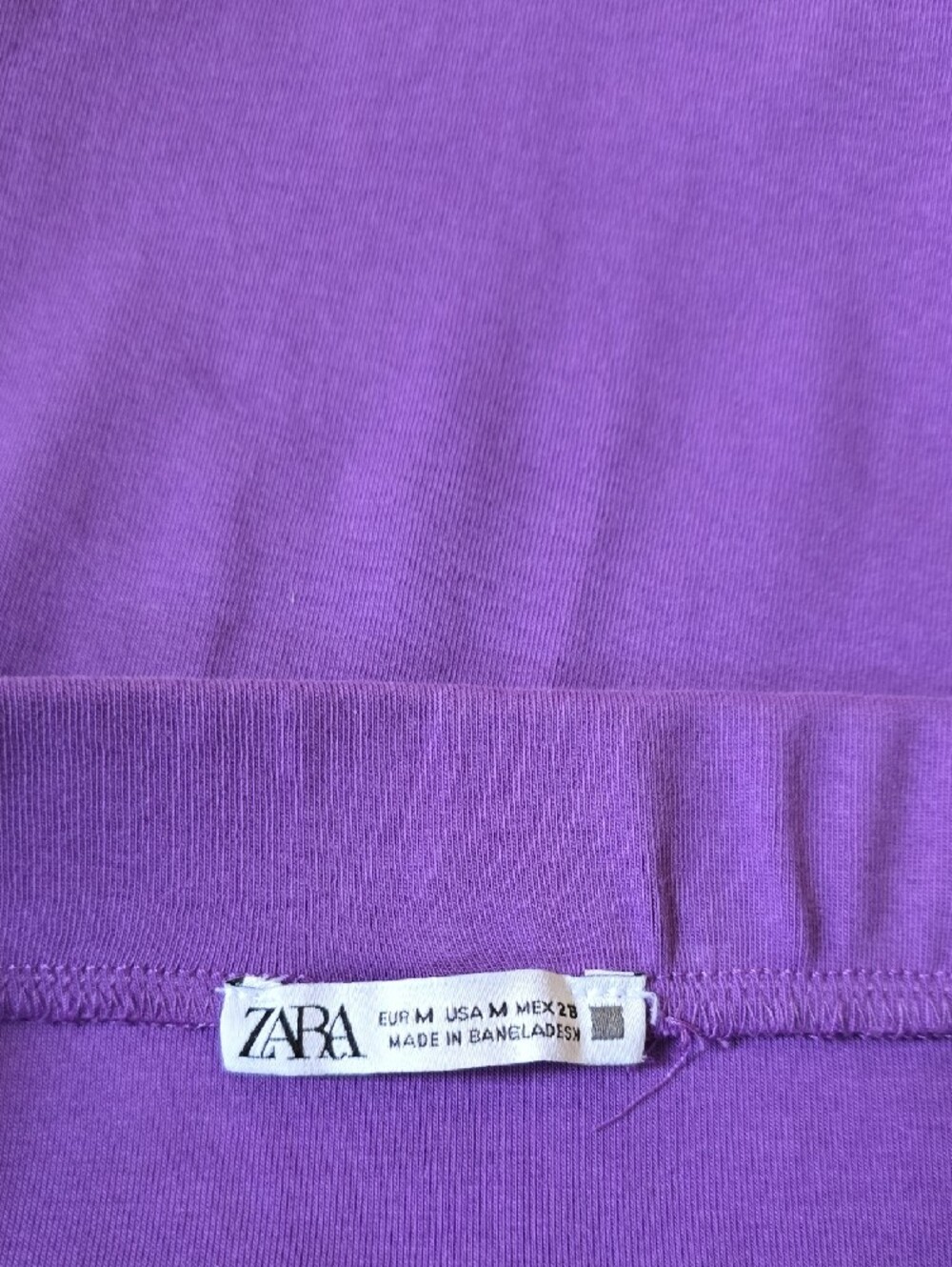 Zara Purple Ruched Mini Skirt Set - Picture 4 of 4